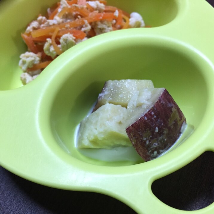 離乳食 完了期 さつまいものミルク煮 レシピ 作り方 By 楽天レシピ 離乳食 完了期 さつまいものミルク煮 レシピ 作り方 By 楽天レシピ